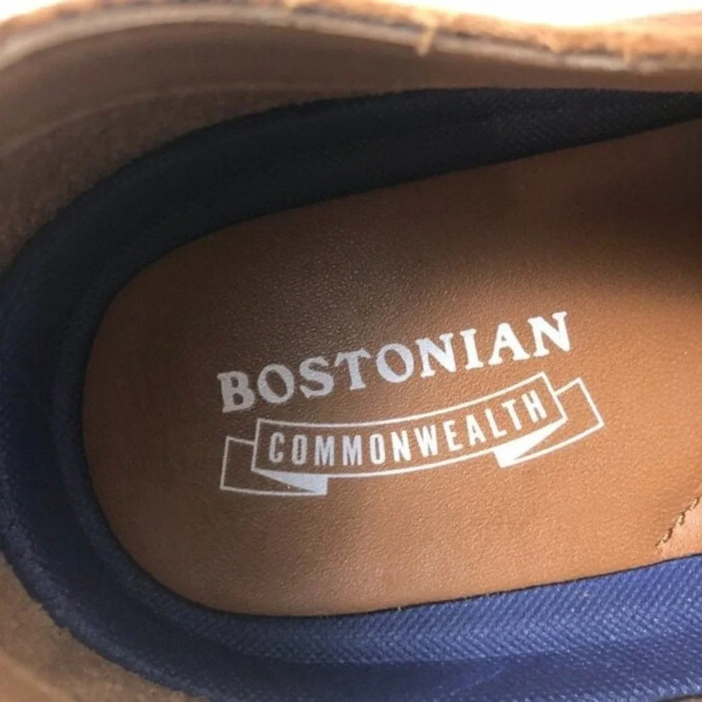 Bostonian‎ Commonwealth Dezmin Plain Oxford Dark Tan Leather Men's Size 9M